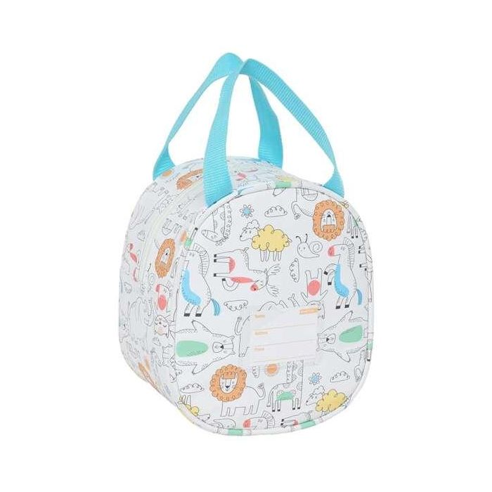 Portameriendas Térmico Safta Zoo Beige 19 x 22 x 14 cm 1