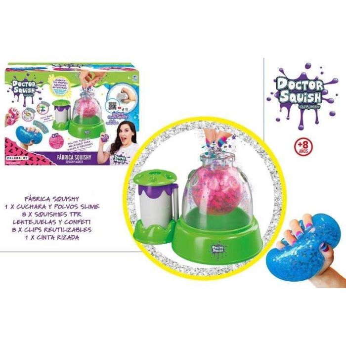 Fabrica de bolas squishy dr. squish, incluye accesorios para la fabricacion17x27x18 cm 1 Fabrica de bolas squishy dr. squish, incluye accesorios para la fabricacion17x27x18 cm 1