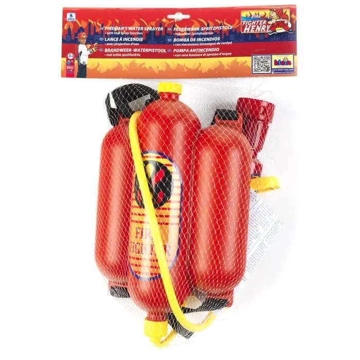 Klein 8932 Manguera contra Incendios con Mochila y Tanque de Agua 2 Litros 1