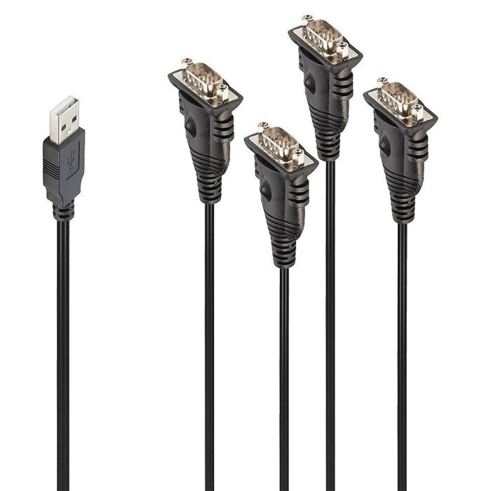 Adaptador USB a VGA LINDY 42675 Negro Adaptador USB a VGA LINDY 42675 Negro