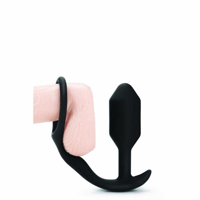 Plug Anal Snug & Tug B-Vibe Negro 5 Plug Anal Snug & Tug B-Vibe Negro 5