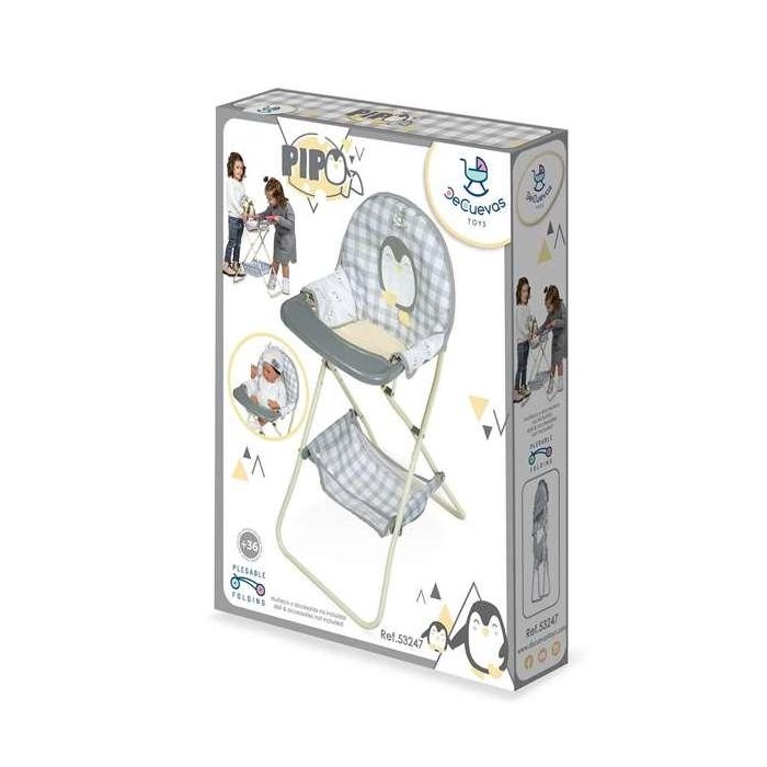 Trona plegable - para muñecas de hasta 50 cm. . 4 Trona plegable - para muñecas de hasta 50 cm. . 4