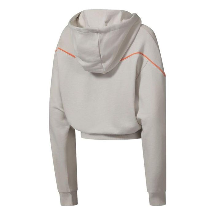 Sudadera con Capucha Mujer Reebok Classic Trail Beige 7