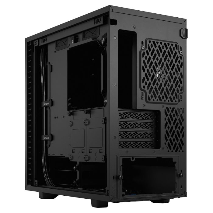 Fractal Design Define 7 Mini Negro, Caja de PC Micro ATX, Mini-DTX, Mini-ITX, Acero, con Filtro Anti-polvo