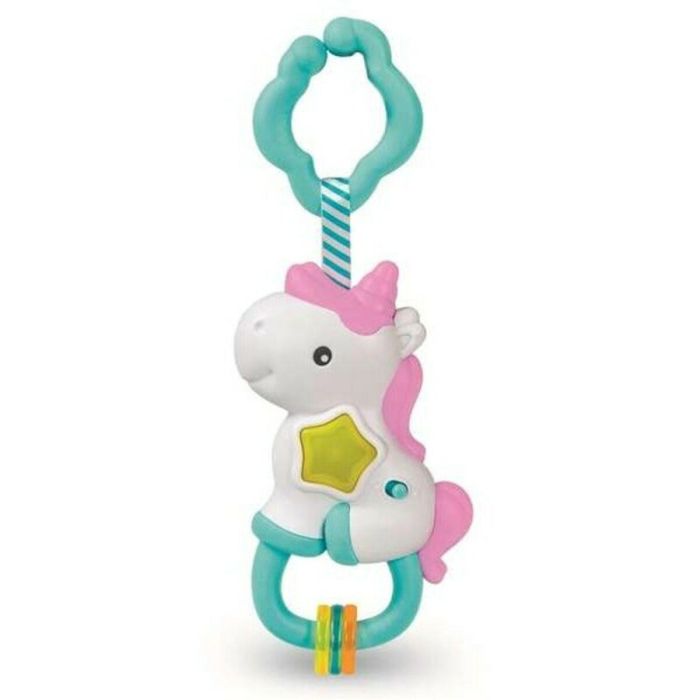 Sonajero unicornio musical con sonido. 15x22x7cm Sonajero unicornio musical con sonido. 15x22x7cm