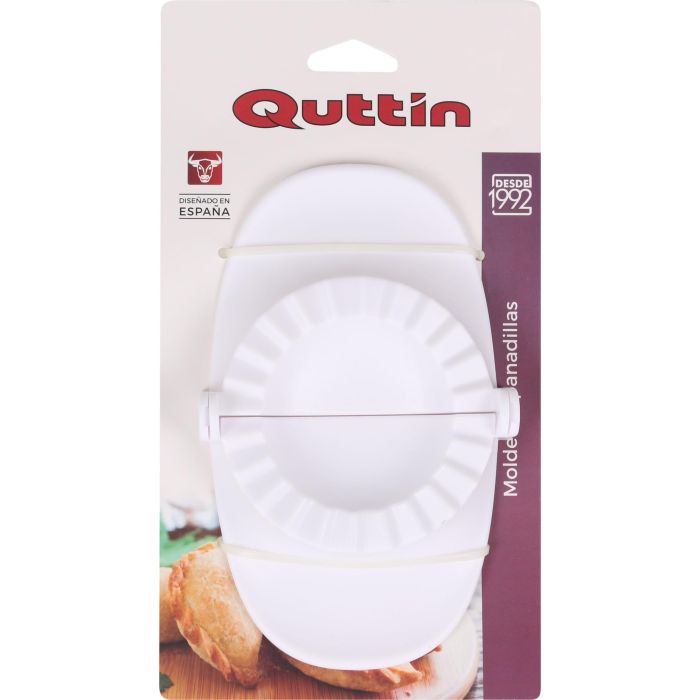 Molde para empanadillas de plástico 19x11x3.2 cm - Quttin (24 Unidades) 1 Molde para empanadillas de plástico 19x11x3.2 cm - Quttin (24 Unidades) 1