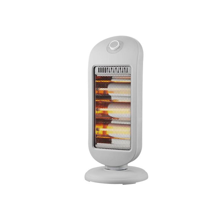 Argon Radiador Halógeno Gris 400W/800W/1200W con Oscilación, Plástico/Metal, 28x63.5x28 cm 1 Argon Radiador Halógeno Gris 400W/800W/1200W con Oscilación, Plástico/Metal, 28x63.5x28 cm 1