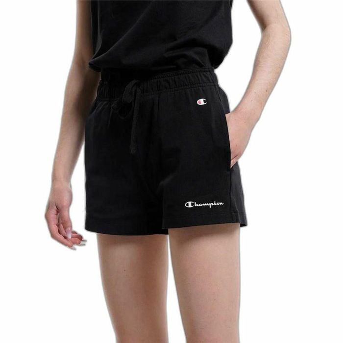 Pantalones Cortos Deportivos para Mujer Champion Shorts Negro L 1