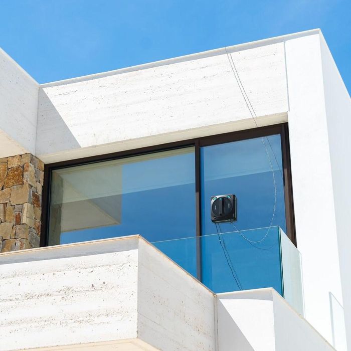 Cecotec Robot Limpiacristales Inteligente Windroid 1490, control remoto, 72W, doble spray 6