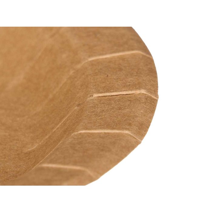 Set 24 Platos Kraft 18 cm Kinvara - Papel Natural (48 Unidades) 3 Set 24 Platos Kraft 18 cm Kinvara - Papel Natural (48 Unidades) 3