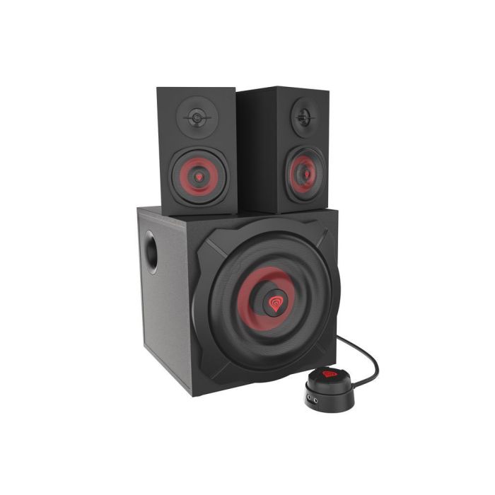 GENESIS Helium 610BT conjunto de altavoces 60 W PC/ordenador portátil Negro, Rojo 2.1 canales De 2 vías 30 W Bluetooth 1 GENESIS Helium 610BT conjunto de altavoces 60 W PC/ordenador portátil Negro, Rojo 2.1 canales De 2 vías 30 W Bluetooth 1