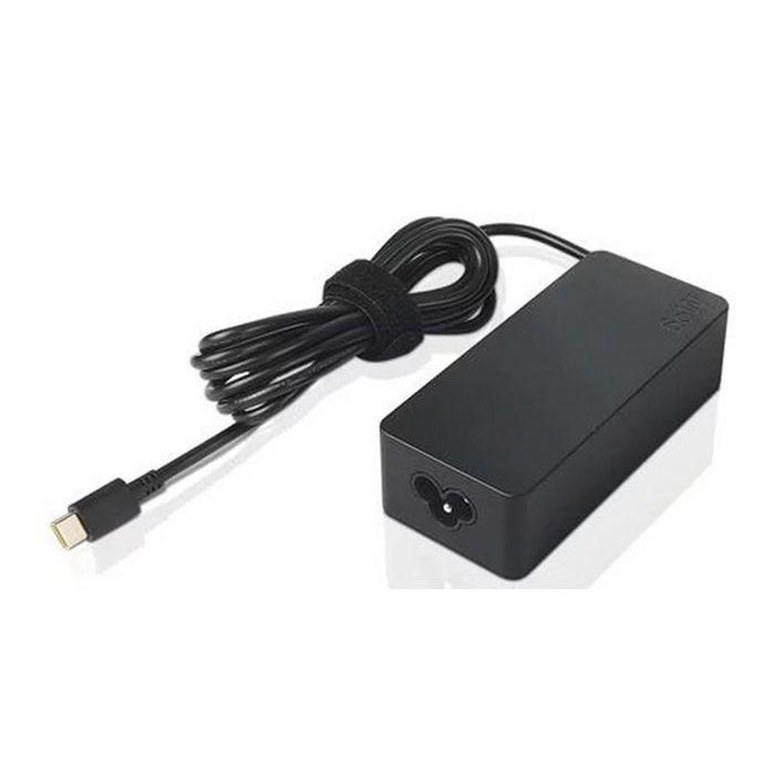 Lenovo Adaptador de corriente USB-C 65W, Cargador original para portátiles ThinkPad con USB-C, Carga rápida y eficiente
