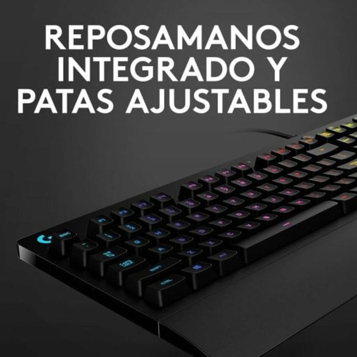 Teclado Logitech G213 Prodigy Negro Qwerty US 7