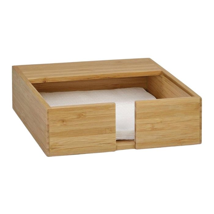 Andrea House Servilletero de bambú 17,5 x 17,5 x 5,5 cm 1