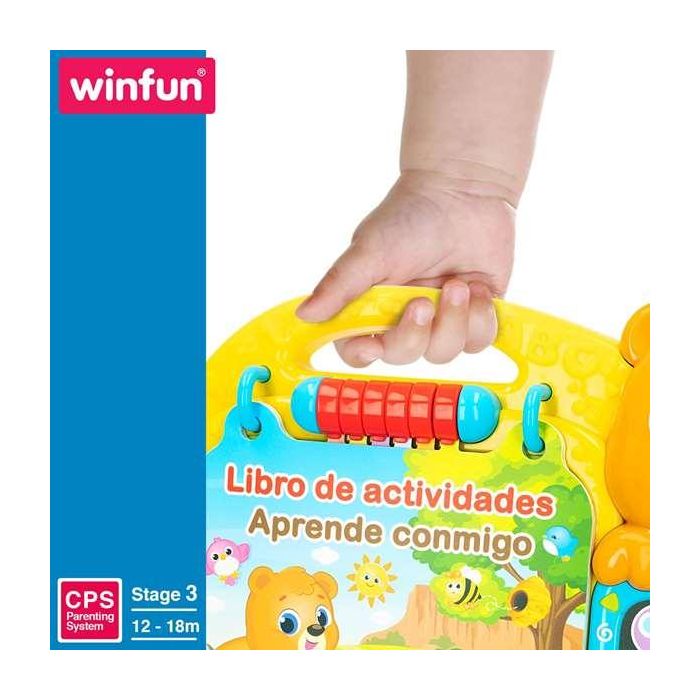 Libro interactivo actividades con luz, sonidos y melodias. 29x5.5x26.5 cm 3 Libro interactivo actividades con luz, sonidos y melodias. 29x5.5x26.5 cm 3