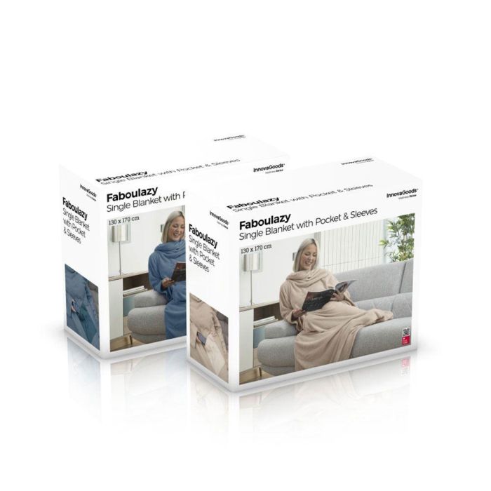 Batamanta Individual con Bolsillo Central Faboulazy InnovaGoods