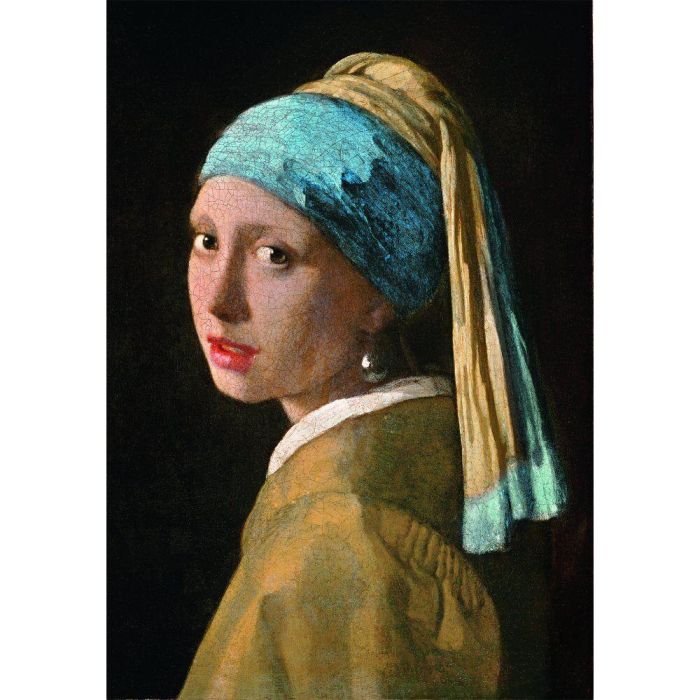 CLEMENTONI Puzzle La joven de la perla Vermeer Museum 1000 piezas 70x50cm