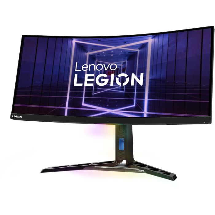 Lenovo Y34wz-30 Monitor Gaming 86.36cm 34" WQHD 165Hz 1ms VA Mini LED Curvo HDMI USB-C 9