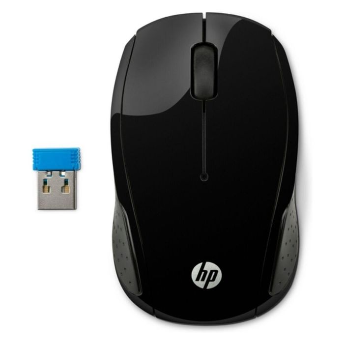 Ratón Inalámbrico HP Wireless Mouse 200 Negro 4 Ratón Inalámbrico HP Wireless Mouse 200 Negro 4