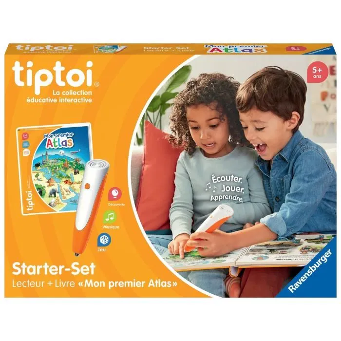 Ravensburger Tiptoi Starter Atlas 4005556001774 Edades 5 años en adelante 3