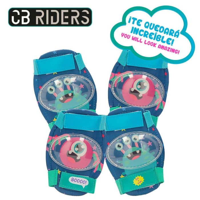 Kit Casco y Rodilleras Colorbaby Monstruo (4 Unidades) 1 Kit Casco y Rodilleras Colorbaby Monstruo (4 Unidades) 1