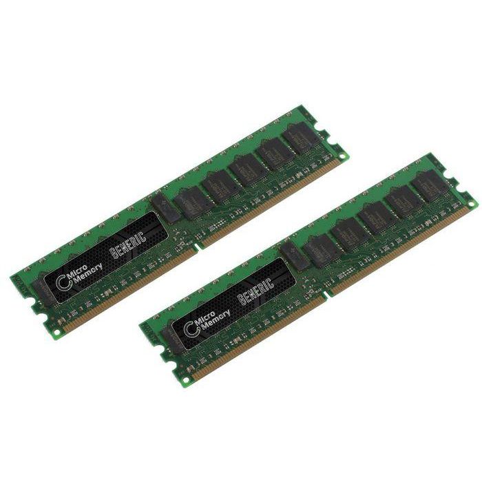 CoreParts Módulo de Memoria RAM 4GB DDR2 667MHz Major DIMM Kit 2x2GB para IBM