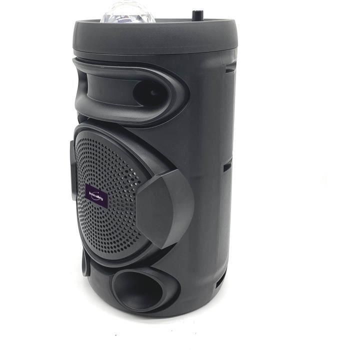 INOVALLEY KA02 BOWL - Altavoz de luz Bluetooth 400W - Función Karaoke - Bola caleidoscopio LED multicolor - Puerto USB, Micro-SD 2 INOVALLEY KA02 BOWL - Altavoz de luz Bluetooth 400W - Función Karaoke - Bola caleidoscopio LED multicolor - Puerto USB, Micro-SD 2