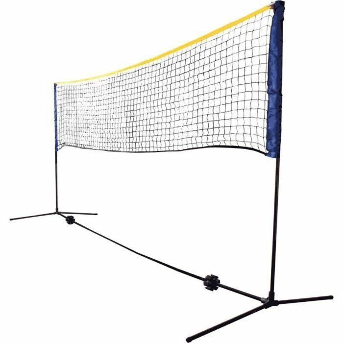 TALBOT TORRO Red Multideporte Kombi - Red de Pie sin Fijación, Altura Ajustable 0,75-1,55m, 3m Ancho, Montaje Rápido, con Funda TALBOT TORRO Red Multideporte Kombi - Red de Pie sin Fijación, Altura Ajustable 0,75-1,55m, 3m Ancho, Montaje Rápido, con Funda