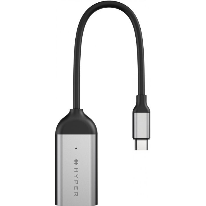 Targus HD-H8K - Convertidor HyperDrive USB-C a HDMI 2.1 para 8K 60Hz / 4K 144Hz, HDR, Acero inoxidable 2 Targus HD-H8K - Convertidor HyperDrive USB-C a HDMI 2.1 para 8K 60Hz / 4K 144Hz, HDR, Acero inoxidable 2