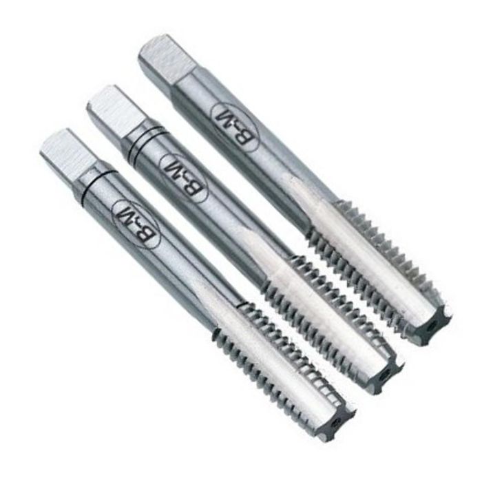 Blue Master Kit de Machos Roscar HSS DIN-352 M 10-150, Acero Rápido, para Roscas Métricas, en Estuche Vitrina CMT