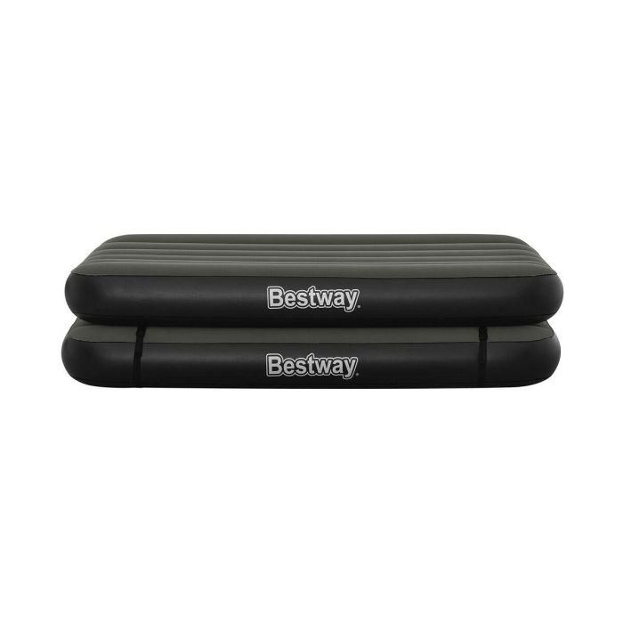Bestway Airbed Tritech™ Connect and Rest™ Cama Hinchable 3 en 1 - Individual, Elevada o King Size - 188x99x25 cm - Soporta 150 kg 24 Bestway Airbed Tritech™ Connect and Rest™ Cama Hinchable 3 en 1 - Individual, Elevada o King Size - 188x99x25 cm - Soporta 150 kg 24