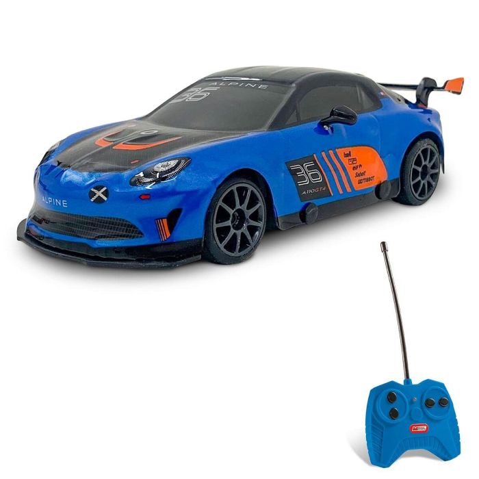 Coche Radio Control Mondo Alpine A110 GT4 Azul Turquesa 7
