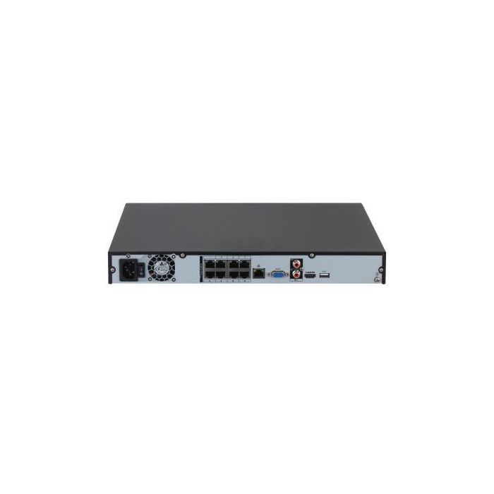Dahua Grabador de red NVR 4K 8 canales switch PoE 8 puertos HDMI VGA H.265 1U 2HDD 2 Dahua Grabador de red NVR 4K 8 canales switch PoE 8 puertos HDMI VGA H.265 1U 2HDD 2