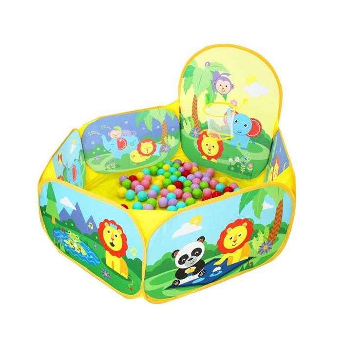 Piscina de bolas animalitos con 25 bolas Piscina de bolas animalitos con 25 bolas