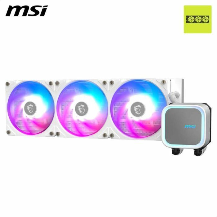 MSI MAG Coreliquid Kit Refrigeración Líquida AIO 3 Ventiladores RGB Blanco Compatible Intel LGA 1700/1851 AMD AM4/AM5 2 MSI MAG Coreliquid Kit Refrigeración Líquida AIO 3 Ventiladores RGB Blanco Compatible Intel LGA 1700/1851 AMD AM4/AM5 2
