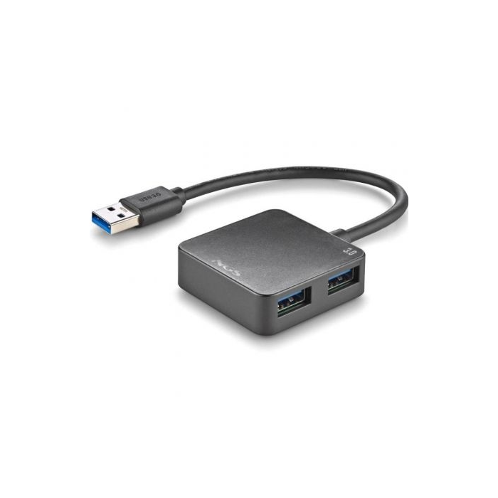 NGS IHUB3.0Tiny/ IHUB3.0TINY - Hub USB 3.0 de 4 Puertos, Alta Velocidad 5Gbps, Compatible USB 3.0/2.0/1.1 para PC/MAC 1
