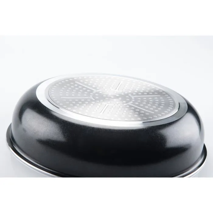 Arthur Martin Set 3 Sartenes 20/24/28cm Antiadherente Efecto Piedra, Compatibles Inducción 2