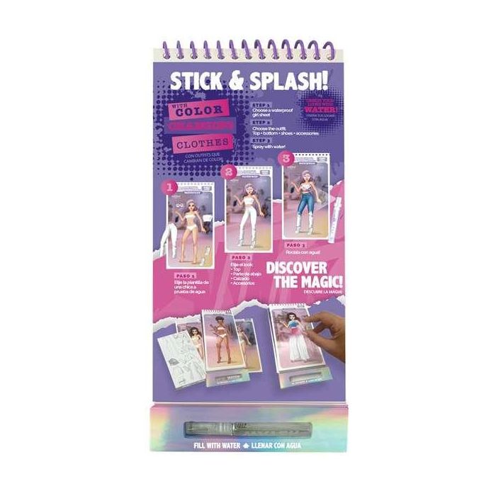 Stick & splash formato mini wow 3 Stick & splash formato mini wow 3