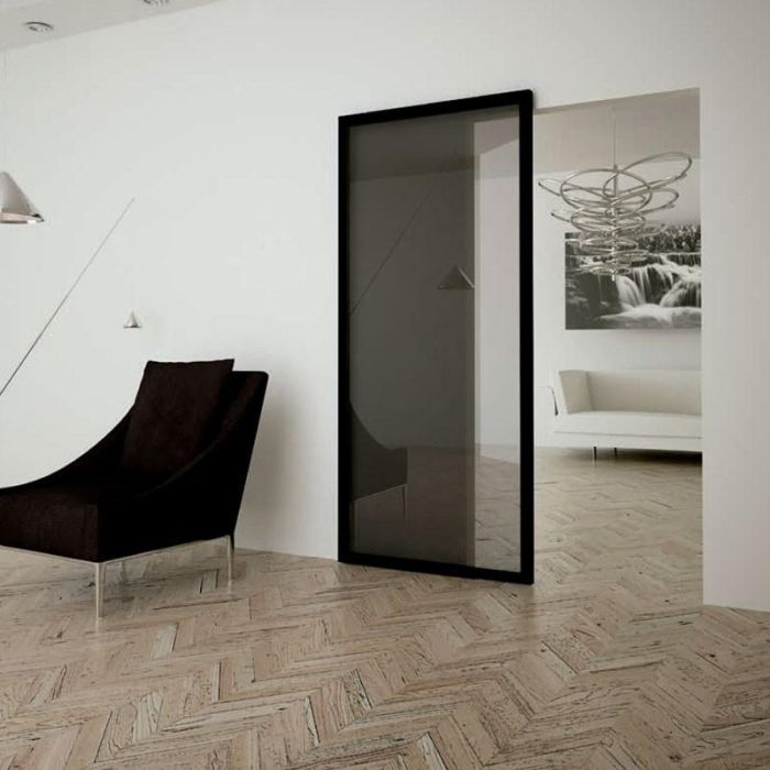 TERNO Kit Magic2 Frame Sistema Invisible para Puertas Correderas de Cristal 80Kg, Perfil Aluminio Negro, para Ancho 1100mm Alto 2200mm TERNO Kit Magic2 Frame Sistema Invisible para Puertas Correderas de Cristal 80Kg, Perfil Aluminio Negro, para Ancho 1100mm Alto 2200mm