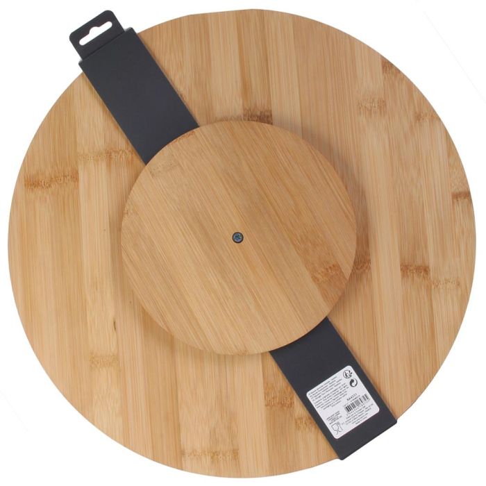 Cook Concept Fuente Giratoria Bambú 35 cm - Bandeja para Aperitivos y Platos 4