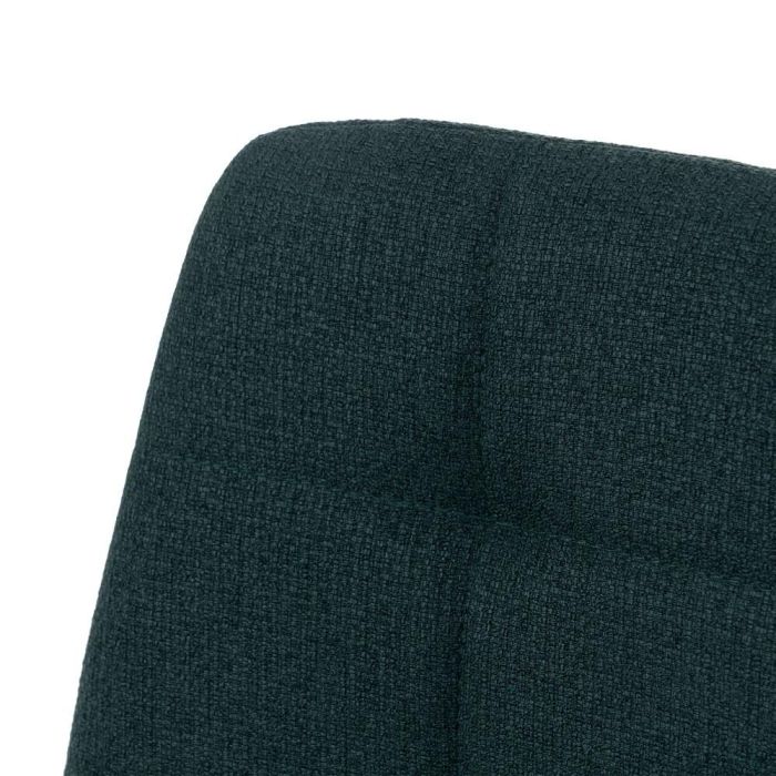 Taburete Verde Tejido-Metal Salón 45 X 55 X 92 cm