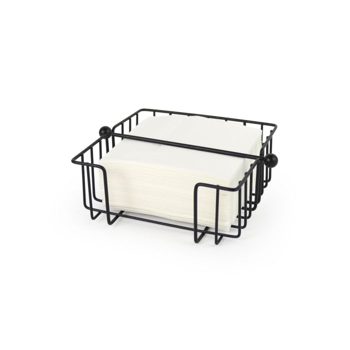 Servilletero de metal My Bar 19x19 cm (12 Unidades) 2 Servilletero de metal My Bar 19x19 cm (12 Unidades) 2