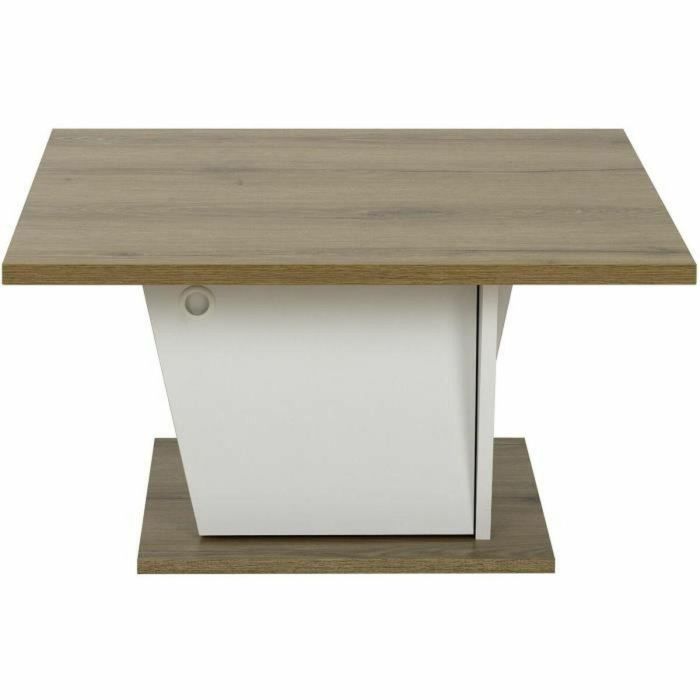 Diagone ATOS1E76056 Mesa de centro ATOS Bar Cuadrada Roble Helvezia/Blanco 69x69x38 cm 3