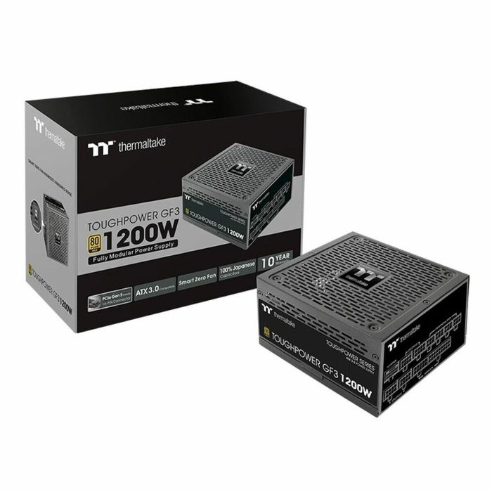 Thermaltake Toughpower GF3 Fuente de Alimentación 1200W 80 PLUS Gold ATX Negro para PC 5