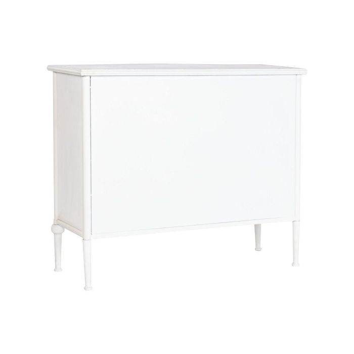 Aparador Home ESPRIT Blanco Metal 101 x 42 x 85 cm 7