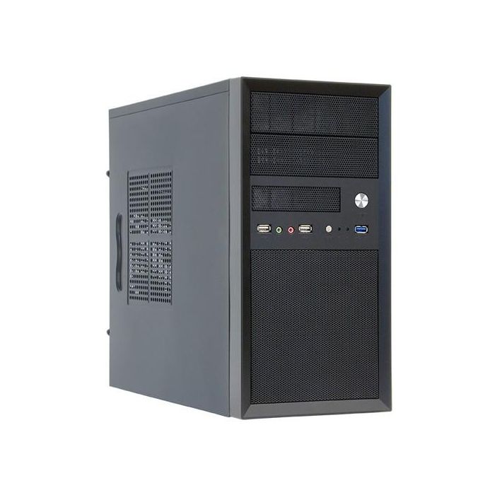 Chieftec CT-01B-350GPB Mini Tower Negra micro ATX con Fuente de Alimentación de 350W 0 Chieftec CT-01B-350GPB Mini Tower Negra micro ATX con Fuente de Alimentación de 350W 0