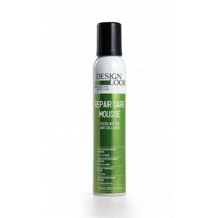 Espuma Reestructurante Profunda Repair con Cacao y Colágeno 200ml - Design Look Espuma Reestructurante Profunda Repair con Cacao y Colágeno 200ml - Design Look