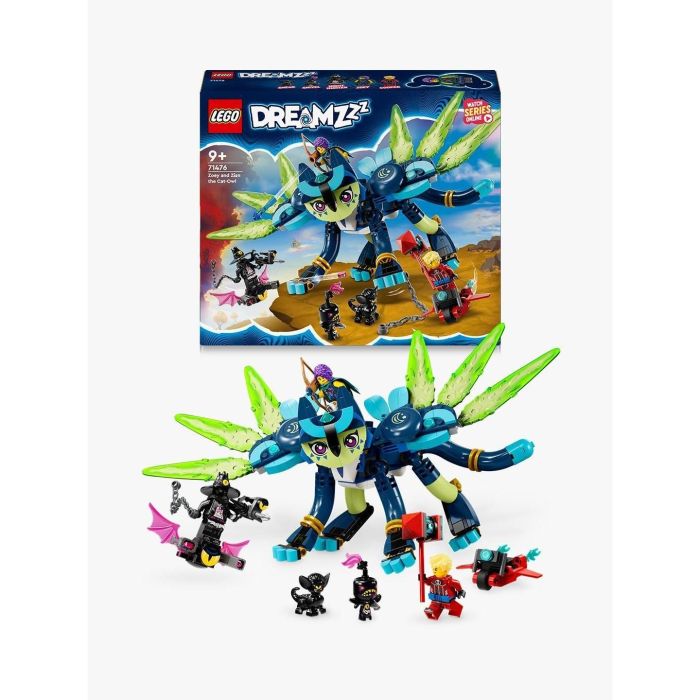 LEGO 71476 DREAMZzz Zoey y la Gatita Búho Zian, Set de Construcción de Juguete 14 LEGO 71476 DREAMZzz Zoey y la Gatita Búho Zian, Set de Construcción de Juguete 14