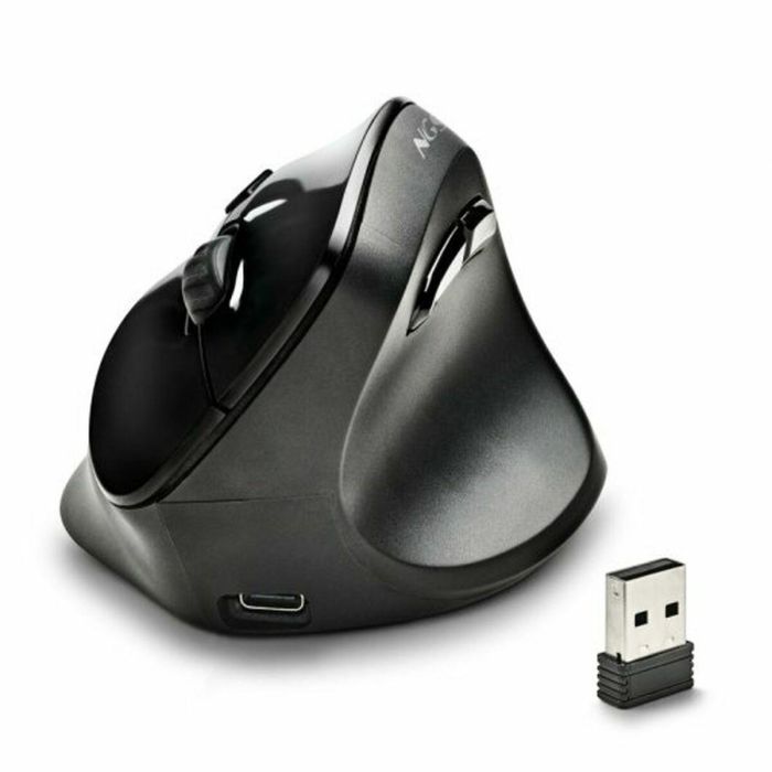 Ratón Ergonómico Inalámbrico NGS EVO Moksha/ Batería recargable/ Hasta 2400 DPI 12 Ratón Ergonómico Inalámbrico NGS EVO Moksha/ Batería recargable/ Hasta 2400 DPI 12