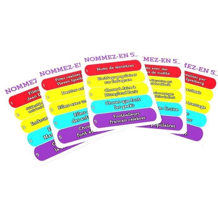 Goliath GOL8720077262744 Juego de cartas Nombre 5 3